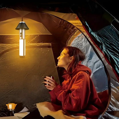 Lumi Przyrodników Lampa Kempingowa LED – Składana, Wodoodporna, Regulowane Oświetlenie dla Komfortu w Terenu [lampa kempingowa] 1