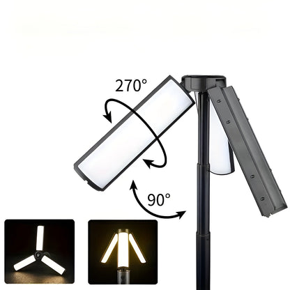 Lumi Przyrodników Lampa Kempingowa LED – Składana, Wodoodporna, Regulowane Oświetlenie dla Komfortu w Terenu [lampa kempingowa] 5