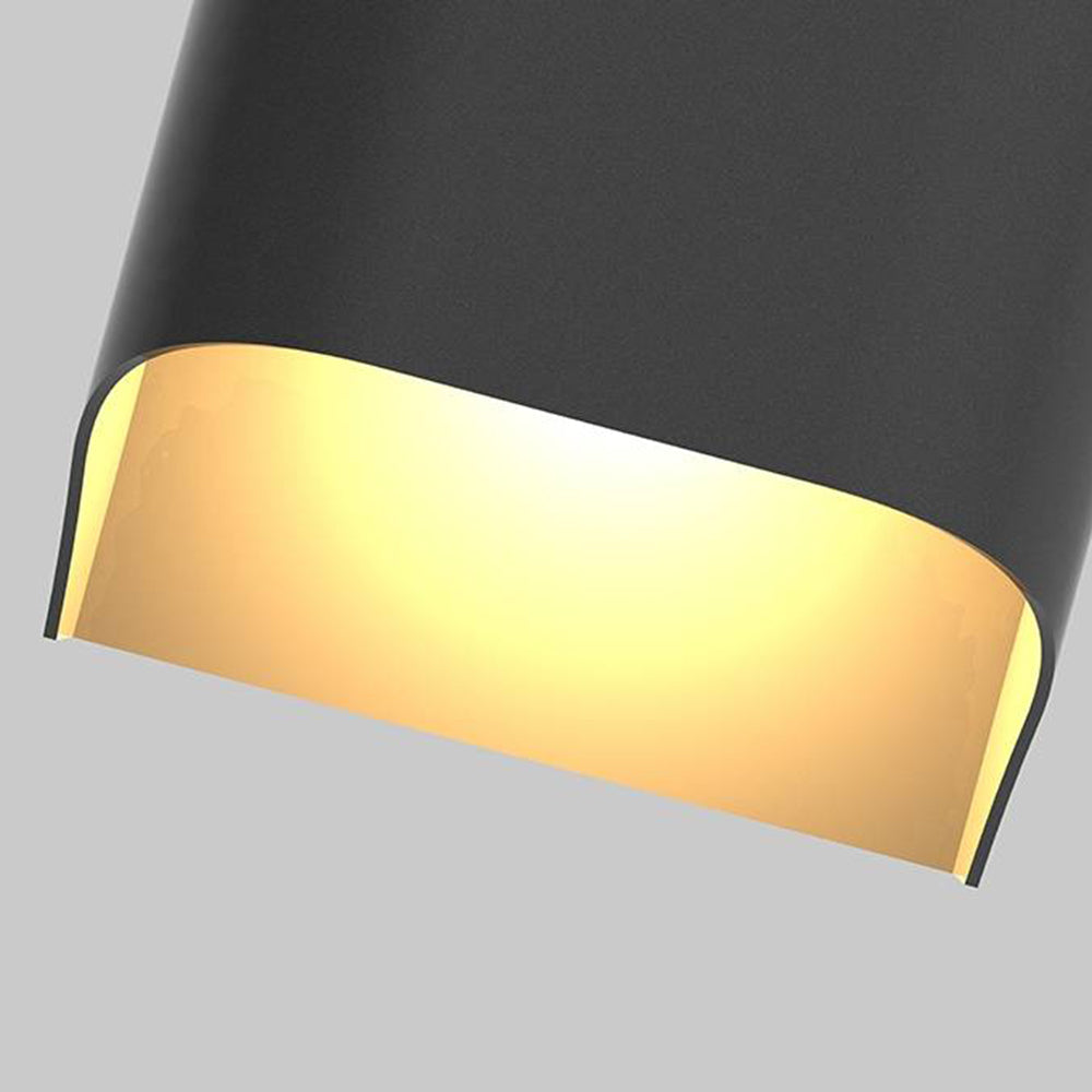 Nowoczesna lampa ścienna LED – detal wykończenia