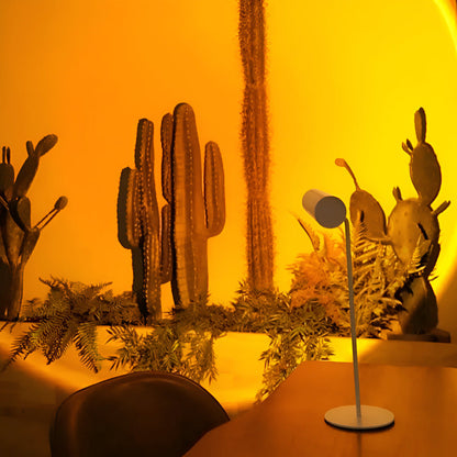 Minimalistyczna Lampka Biurkowa LED z Regulowanym Światłem – Elegancka Lampa na Biurko w Stylu Nowoczesnym 4
