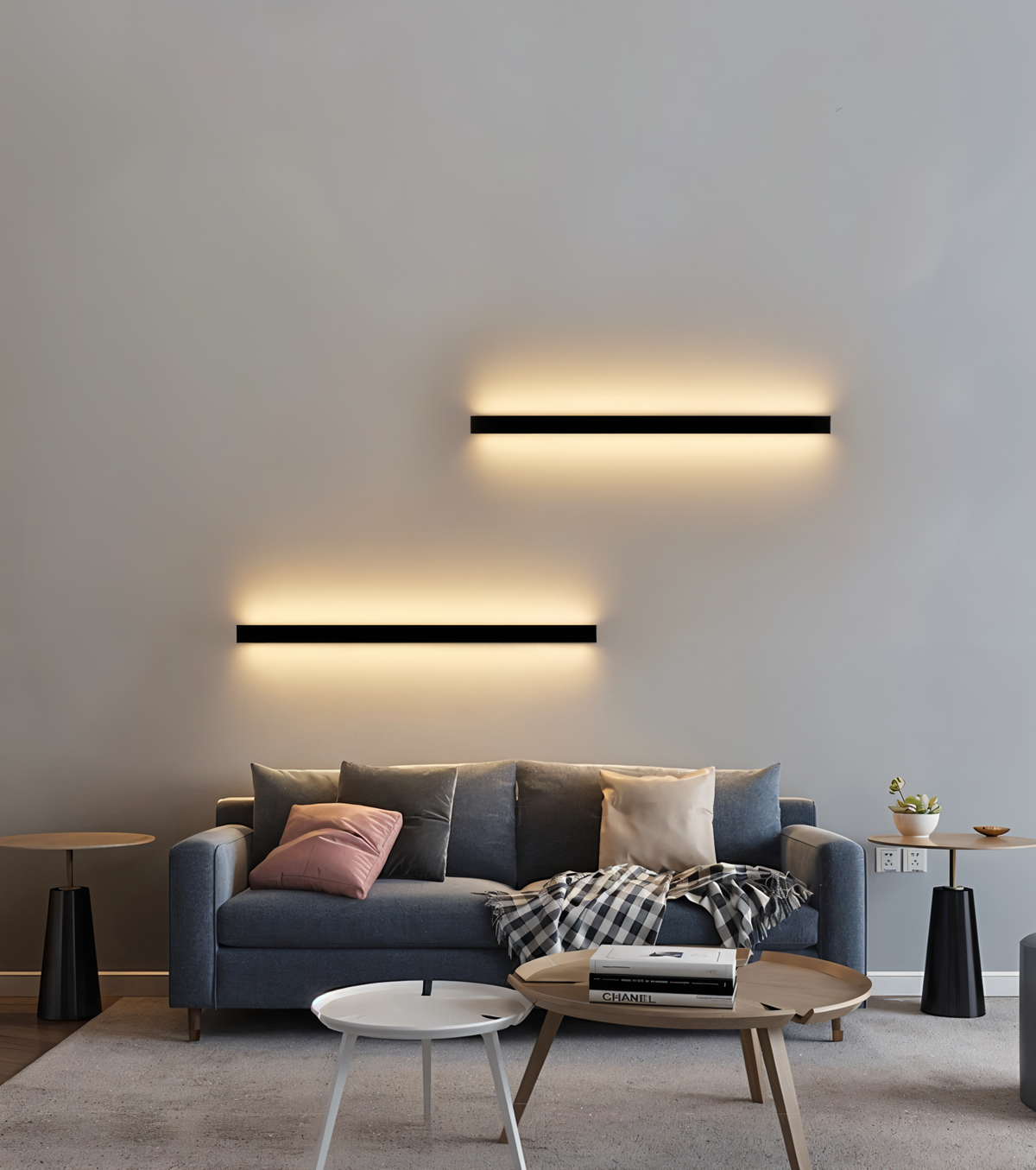 Minimalistyczna lampa ścienna zewnętrzna Bli – odporne na warunki atmosferyczne oświetlenie LED do użytku wewnątrz i na zewnątrz [lampa ścienna zewnętrzna] 4