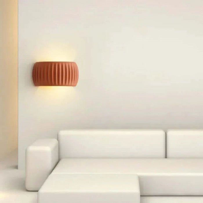 Nowoczesna Lampa Ścienna Art Deco z Żywicy, Kinkiet Ścienny w Trzech Kolorach, Miękkie Oświetlenie do Sypialni i Salonu 4