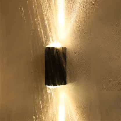 Nowoczesna lampa ścienna z aluminium – Wodoodporna lampa zewnętrzna do ogrodu i na taras, energooszczędna technologia LED 4
