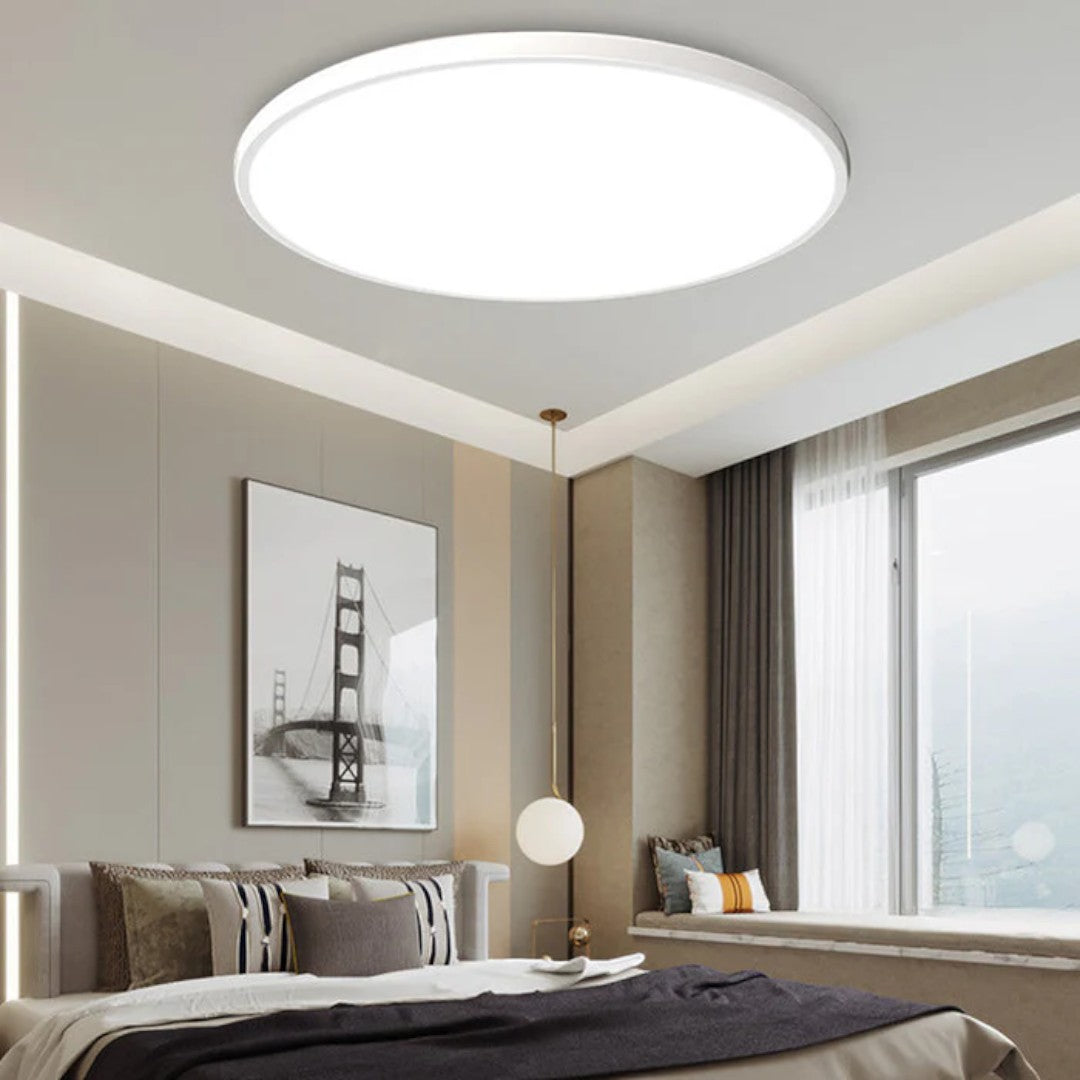 Okrągła Lampa Sufitowa LED – Minimalistyczny Design do Salonu i Sypialni, Energooszczędne Oświetlenie [lampa sufitowa] 10