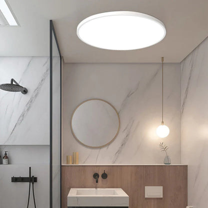 Okrągła Lampa Sufitowa LED – Minimalistyczny Design do Salonu i Sypialni, Energooszczędne Oświetlenie [lampa sufitowa] 3