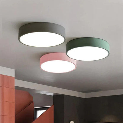 Okrągła Lampa Sufitowa LED – Nowoczesny Design, Jasne Oświetlenie do Sypialni i Salonu [lampa sufitowa] 2