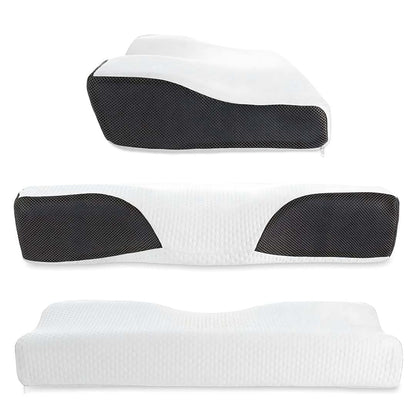 Poduszka Ortopedyczna do Spania z Memory Foam – Ergonomiczna Poduszka na Bok, Wsparcie dla Szyi, Redukcja Bólu, Standardowy Rozmiar 5