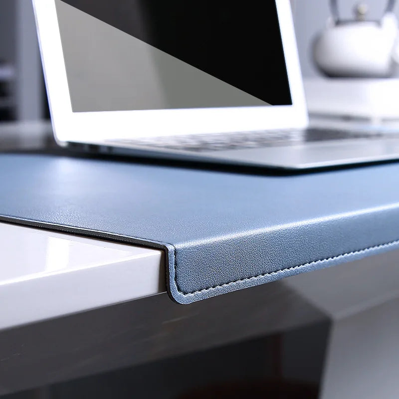 Ergonomiczna podkładka na biurko ze sztucznej skóry z podpórką pod nadgarstek