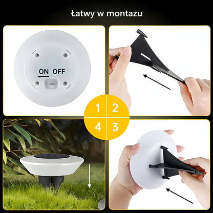Słoneczna Lampa Ogrodowa – Nowoczesny Design i Energooszczędność do Oświetlenia Ogrodu [lampa ogrodowa]