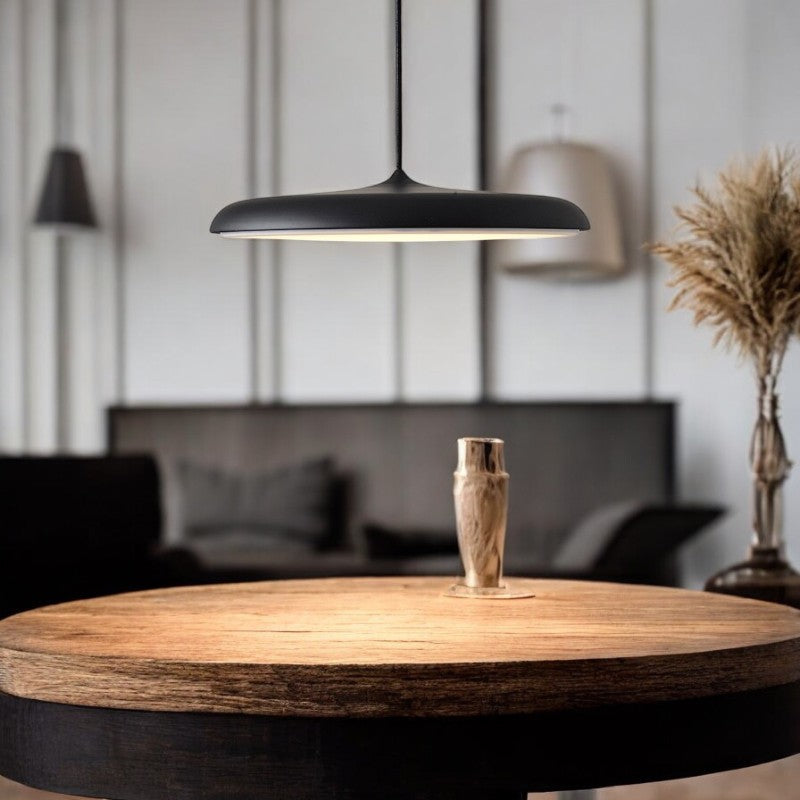Skandynawska Lampa Wisząca LED do Salonu – Minimalistyczna Lampa Nad Stół z Energooszczędnym Oświetleniem 14
