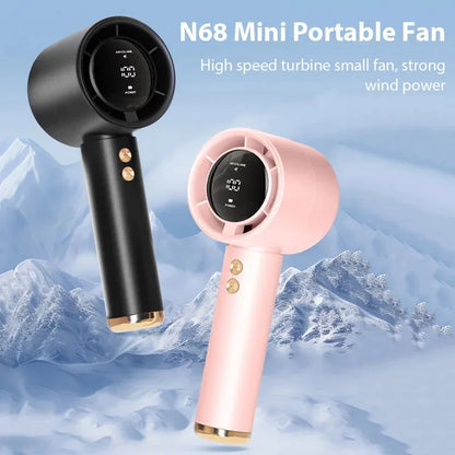 Przenośny mini wentylator ręczny USB – cichy towarzysz na outdoor