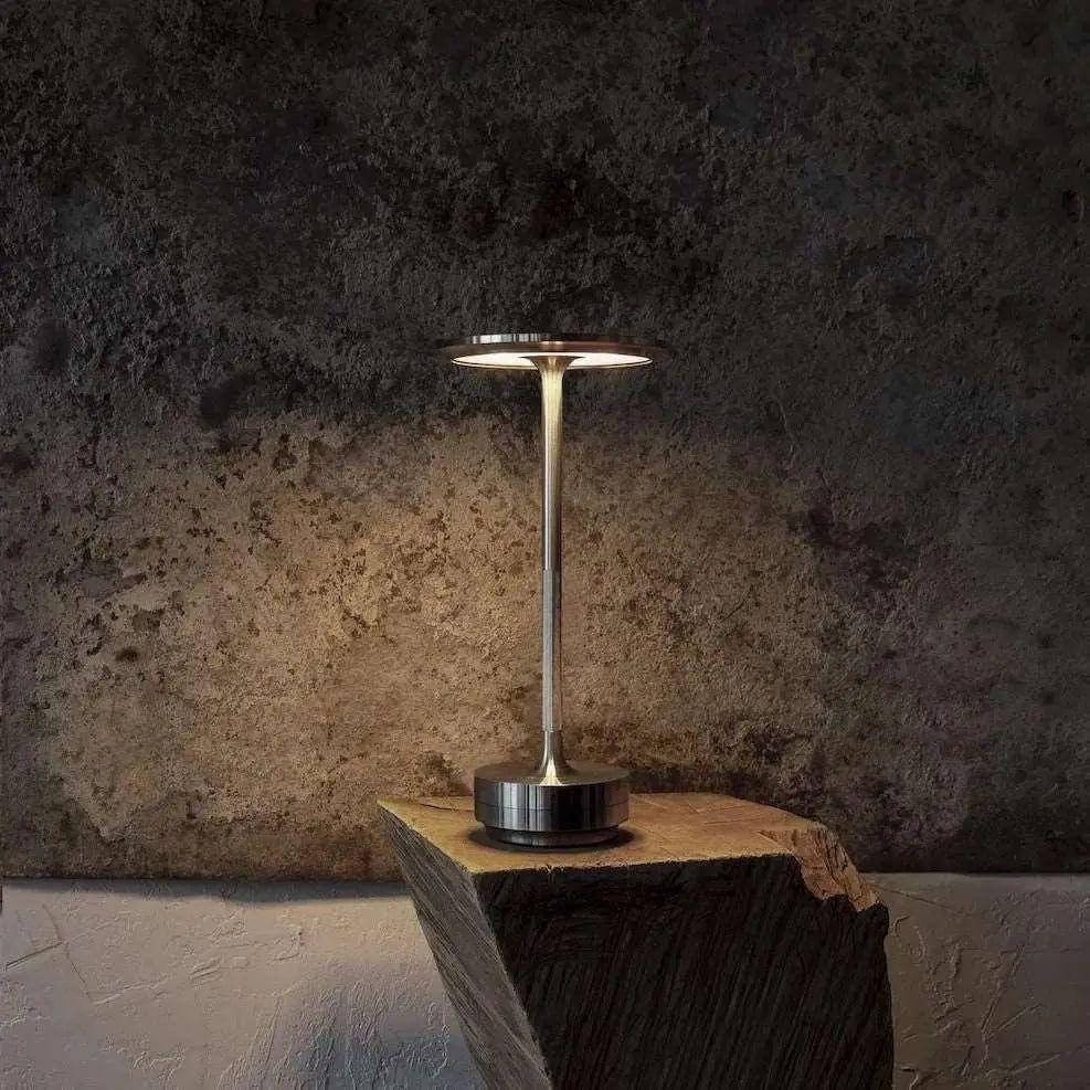 Bezprzewodowa Lampa Nocna LED z Dotykowym Ściemniaczem – Elegancka Lampka Nocna Wodoodporna do Sypialni i Salonu 5