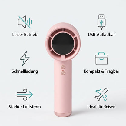 Funkcje wentylatora podróżnego: cichy, ładowanie USB, kompaktowy